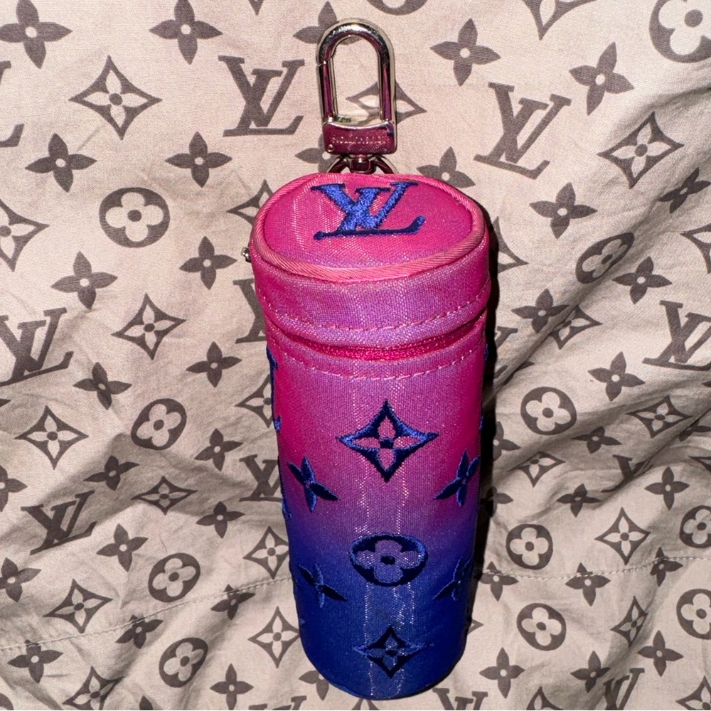 Authentic Louis Vuitton Virgil Abloh Monogram Illusion Papillon mini pouch bag